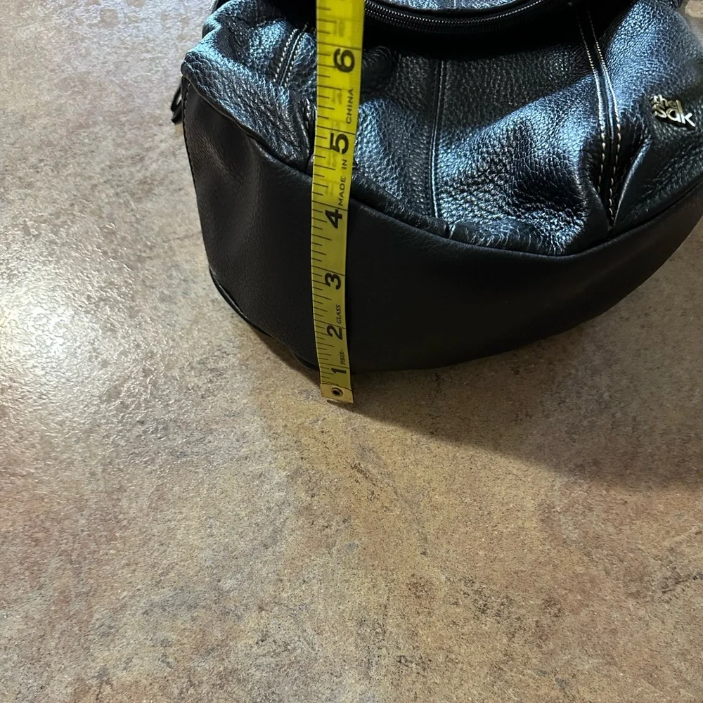 The Sak Black Leather Hobo Bag